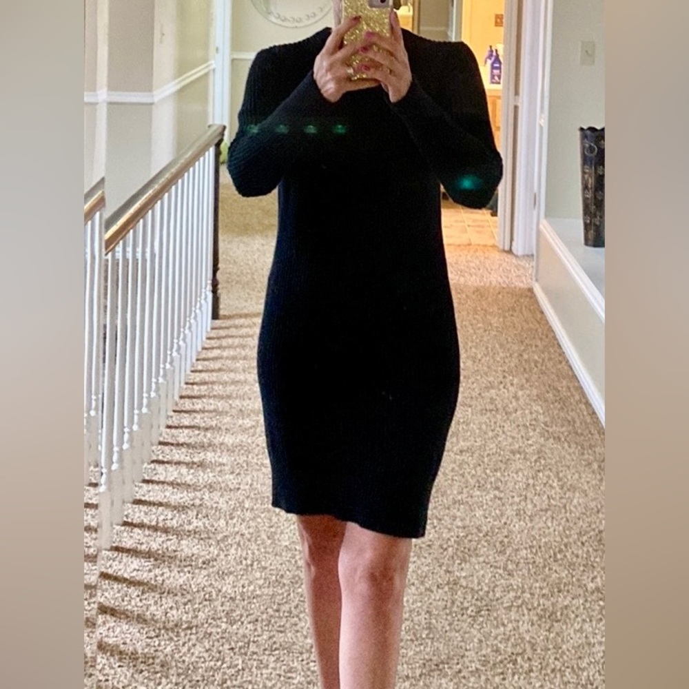 Michael Michael Kors black sweater dress, XS, EUC